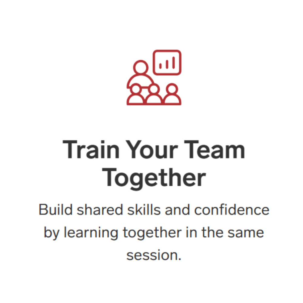 Train your team together