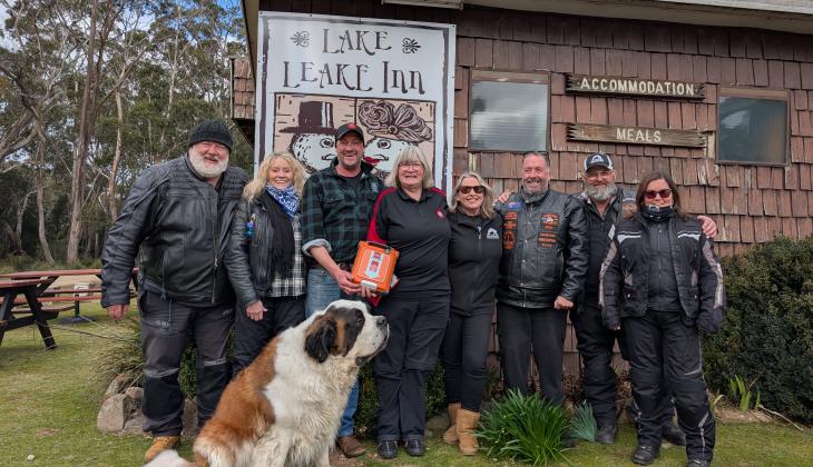 lake leake defib donation