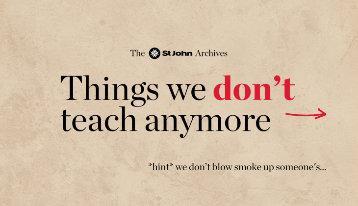 Image with text that says: Things we don't teach anymore
